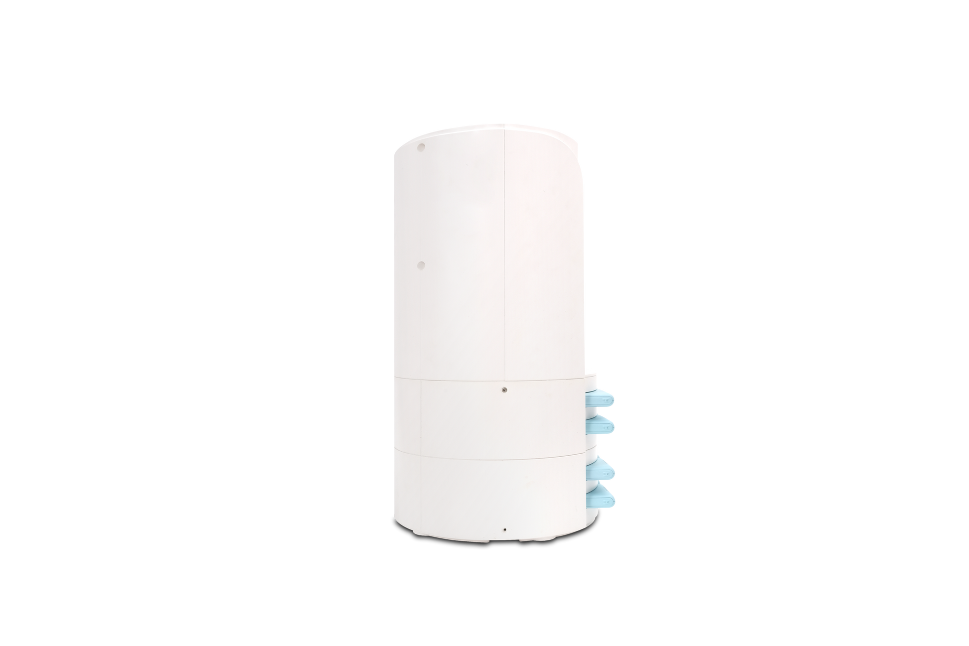 8-Slot Portable Power Bank Station with Screen 